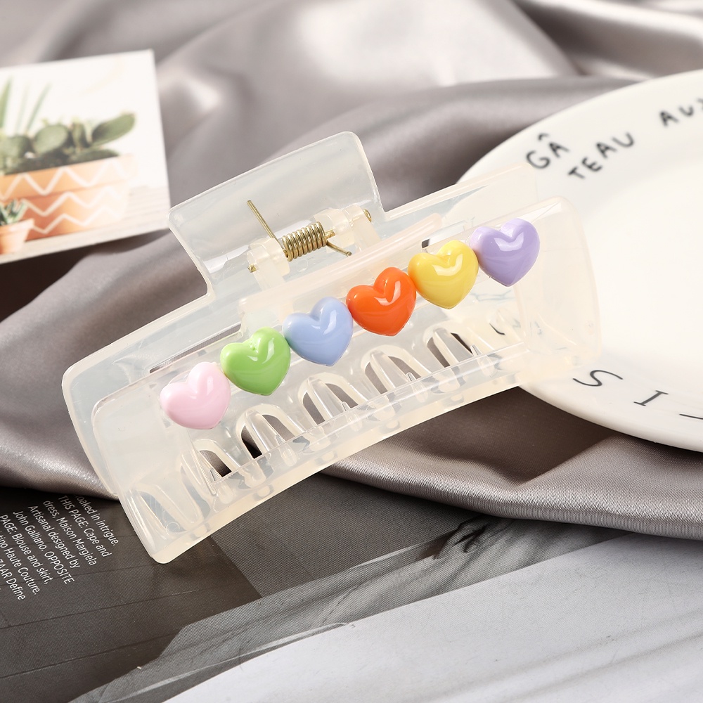 Kẹp tóc HAIMEIKANG hình chữ nhật thời trang cho nữ