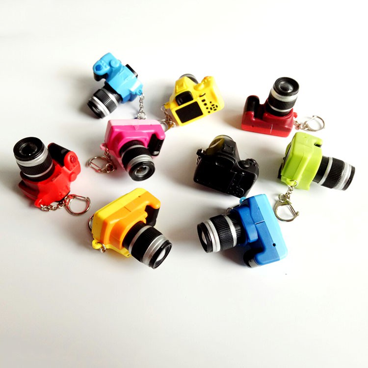 Móc khóa Đèn Led Máy chụp ảnh