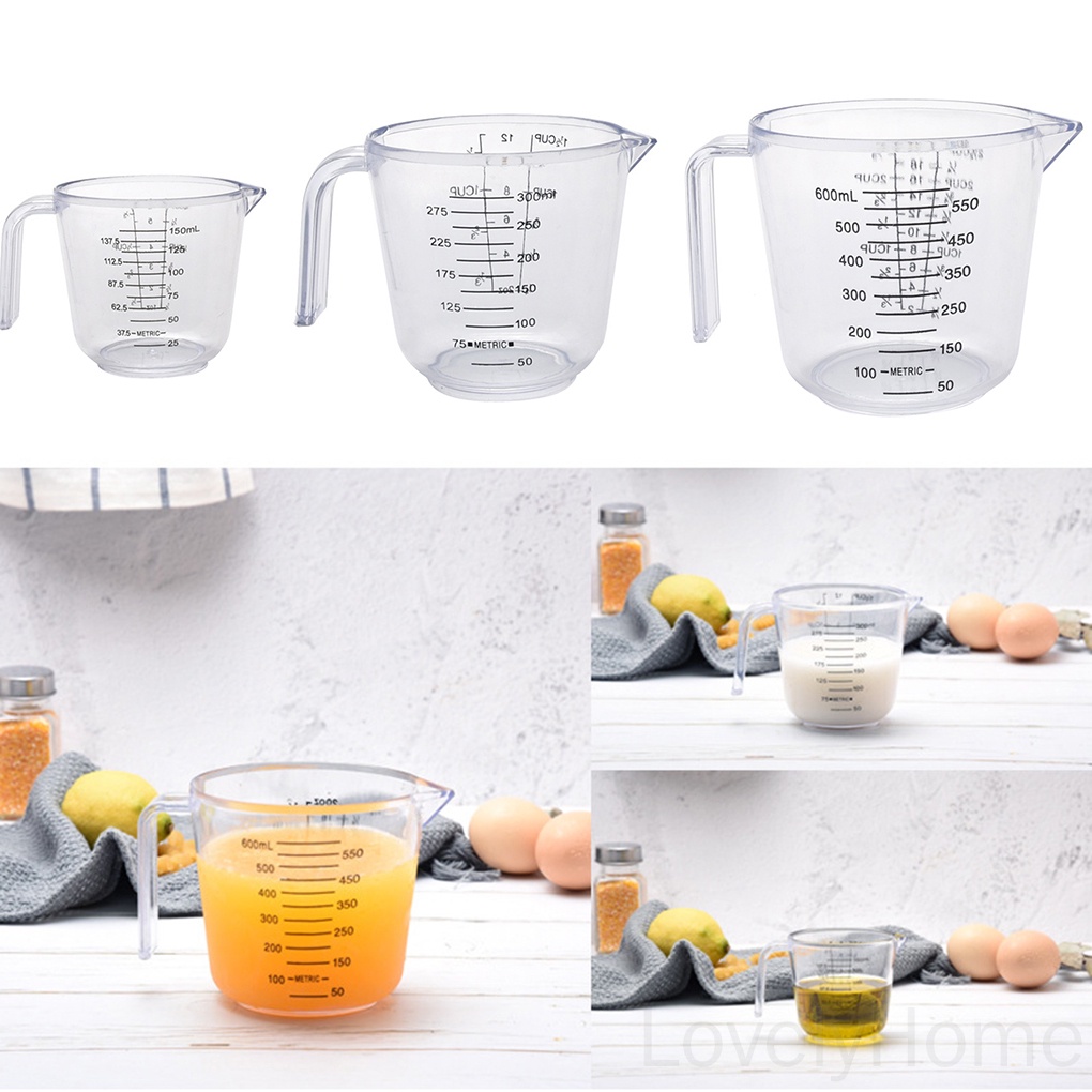 Cốc Đo Lường Bằng Nhựa Tiện Dụng Cho Nhà Bếp