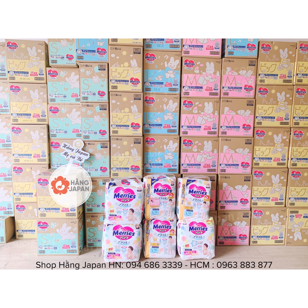 Merries - Bỉm dán size New born 90+6