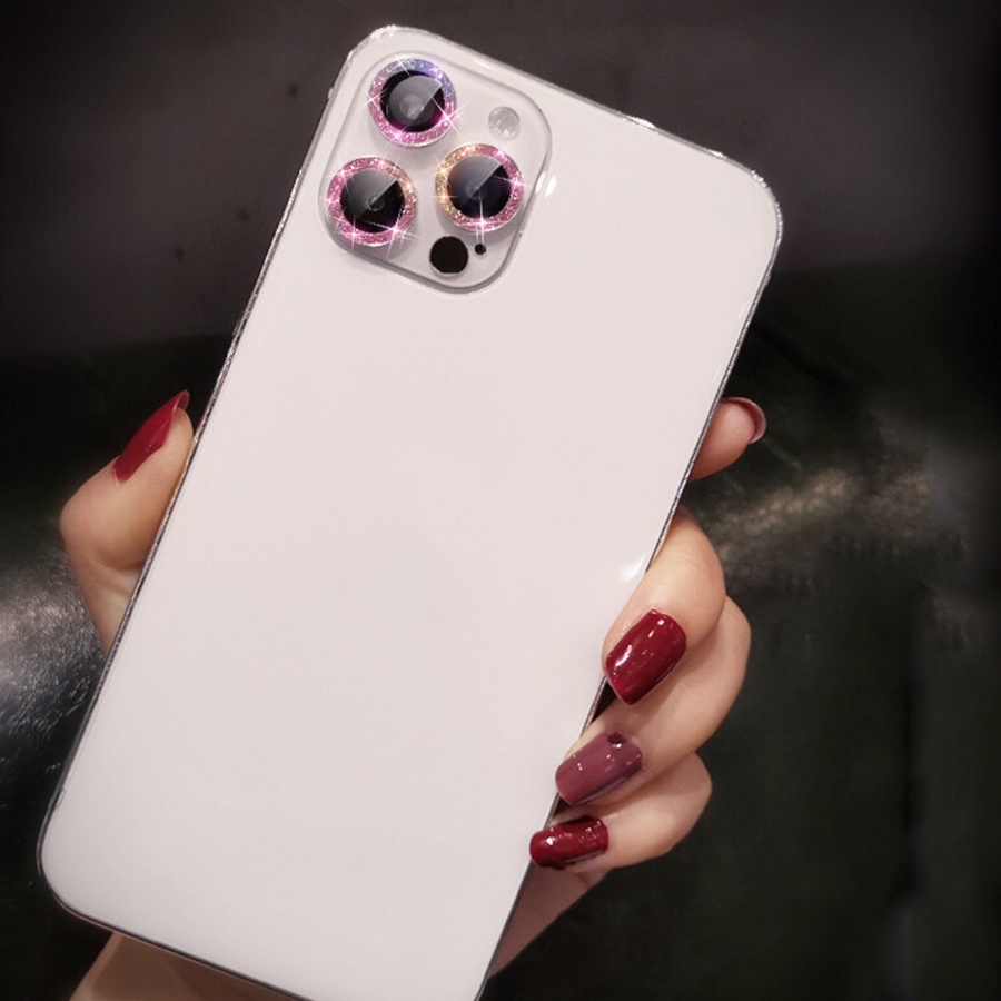 Miếng kính cường lực bảo vệ camera sau thích hợp cho iPhone 11 12 13 14 15 Pro Max Mini / 14 15 Plus