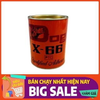 Keo con chó X66 - keo dán dày dép