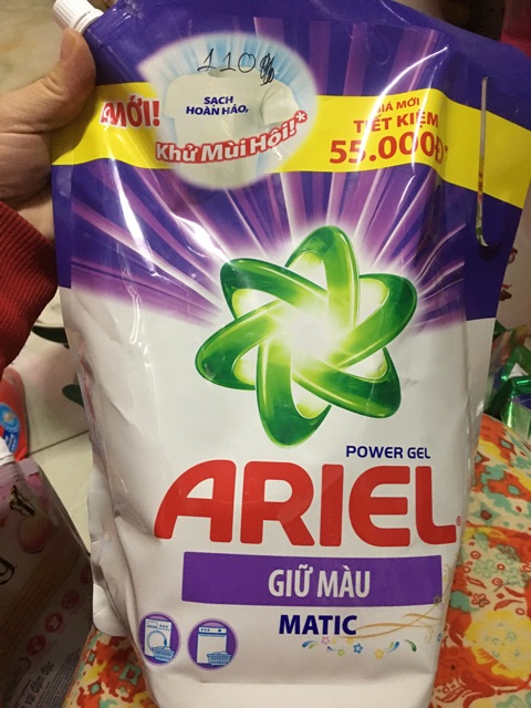 NƯỚC GIẶT ARIEL POWER GEL MATIC HƯƠNG DOWNY 2L