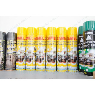 Xịt nội thất vệ sinh xe ô tô dạng bọt Camel