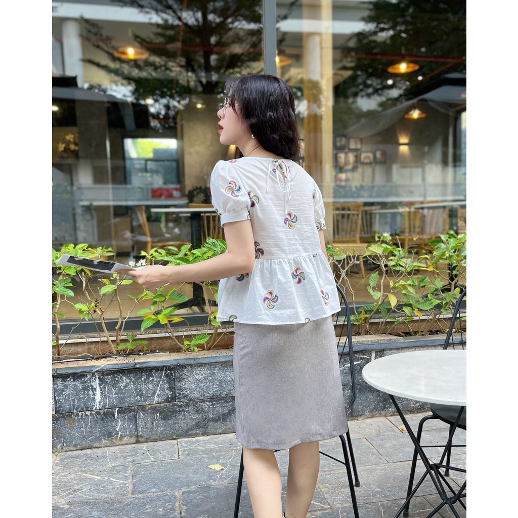 MINX - Áo Clover Babydoll Top