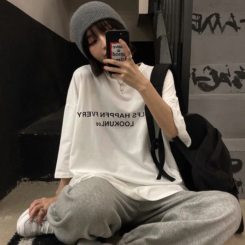 [Mã FAMARAL1 giảm 10K đơn 50K] Áo thun tay lỡ form rộng unisex Tiger.86 AFR383