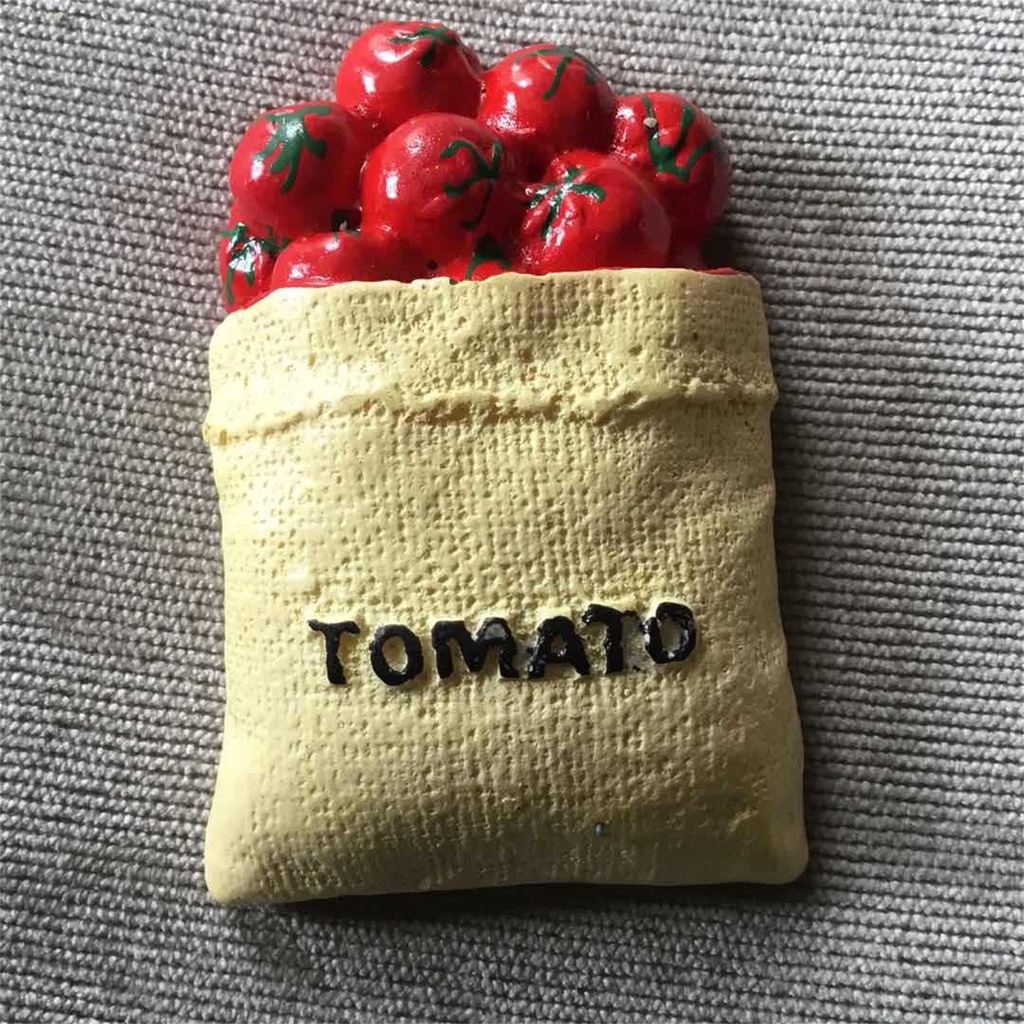 Bánh Mì Cà Chua Giả Bằng Nhựa Resin Sống Động Chống Thấm Nước Dùng Trang Trí Nhà Cửa