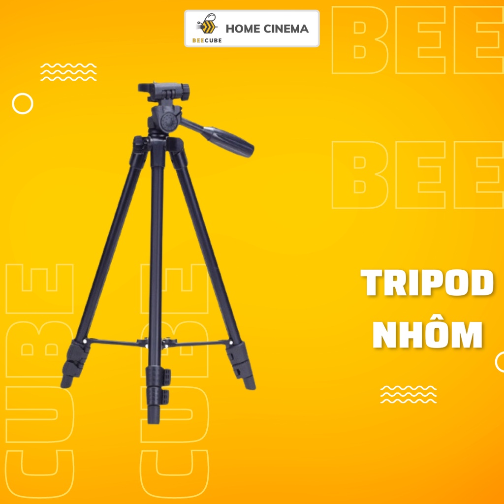 Chân dựng Tripod nhôm cho máy chiếu, điện thoại BEECUBE