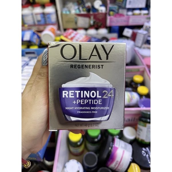 Kem Olay chuyên đêm Olay Retinol 24 hàng chuẩn Mỹ 48g