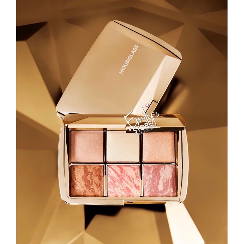 Bảng Hourglass Ambient Lighting Face Palette – Sculpture