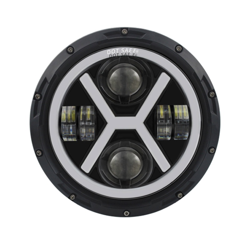 Đèn Pha LED 7 inch Chuyên Dụng Cho Xe Wrangler Off-road