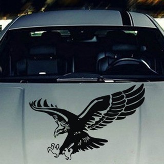 Decal Hình Đại Bàng Dán Xe (Đen)