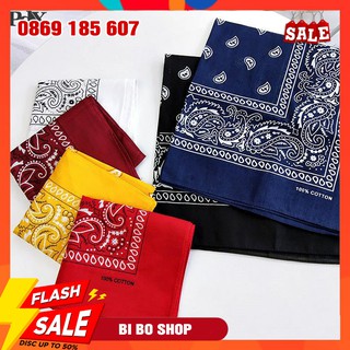 Khăn Thời Trang Bandana Họa Tiết Cá Tính Siêu Nhiều Màu, Khăn Turban Unisex