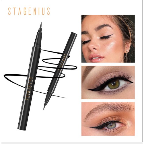 Bút kẻ mắt STAGENIUS chống nước nhanh khô 0.6g - AU0119