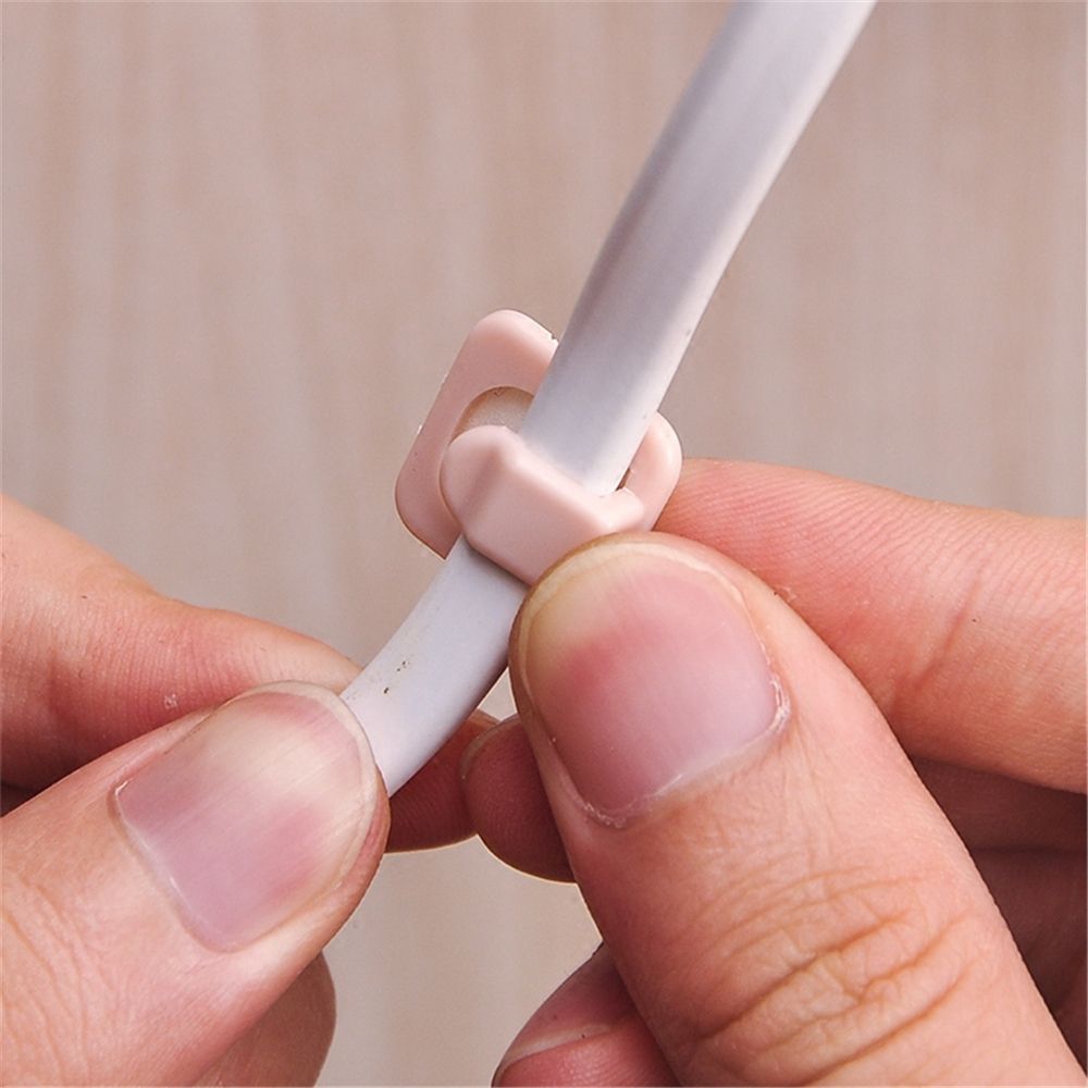 Bộ 18 Giá Đỡ Dây Cáp Gắn Tường Tiện Dụng Cho Văn Phòng/ Nhà Cửa