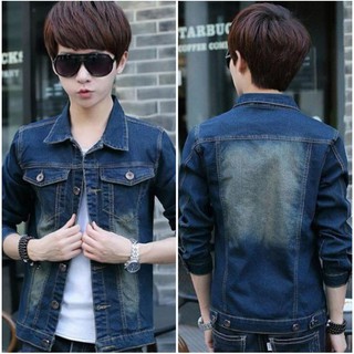 Fashion jacket fashion autumn Jeans 2018 Stock coat men's