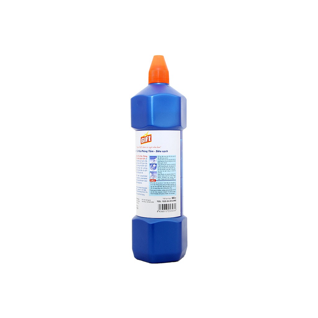 Nước tẩy nhà tắm Gift đậm đặc siêu sạch 900ml