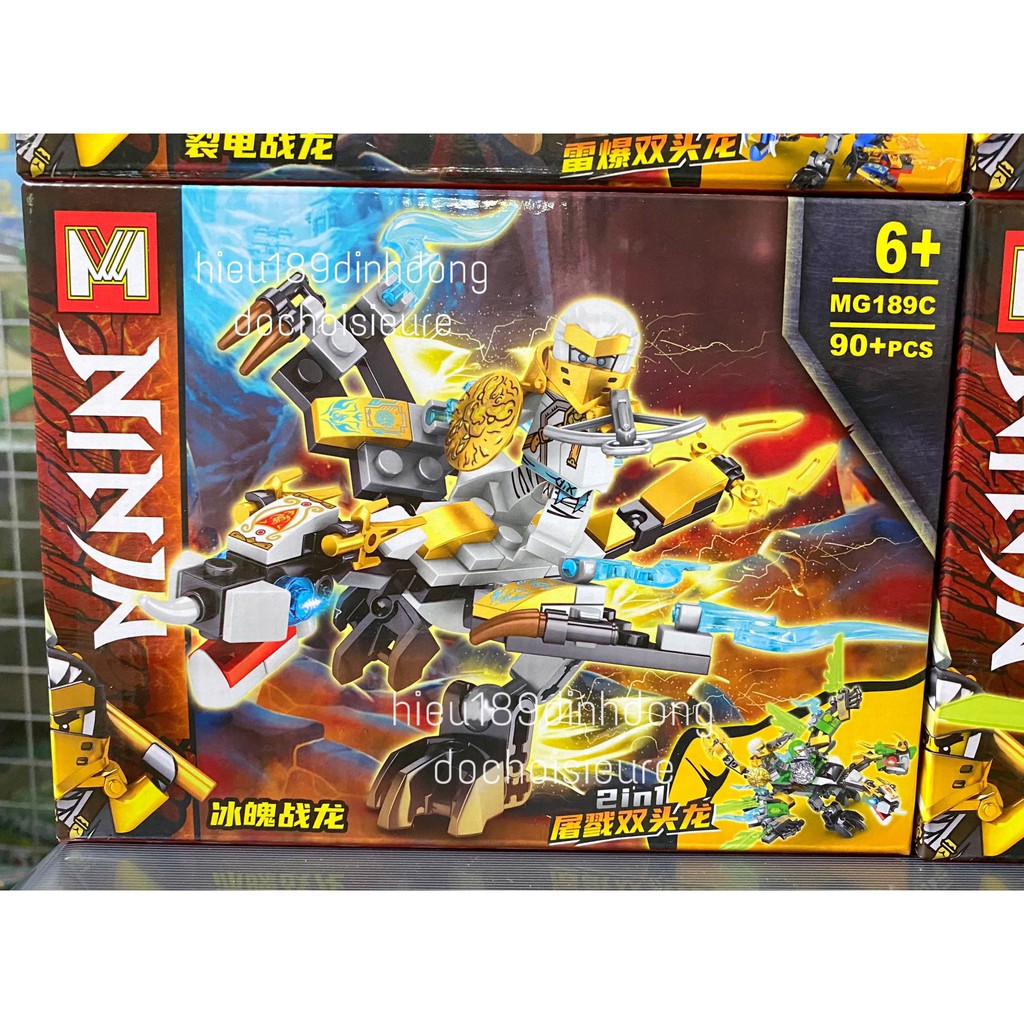 Lắp ráp xếp hình rồng của ninja MG 189