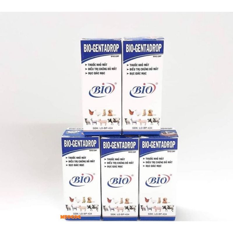 Thuố.c nhỏ mắt tai mũi cho thú y chó mèo lợn gà, thú cưng đa.u mắt, vi.êm k.ết mạc, sưn.g mắt, gèn, dử, chảy nước mắt