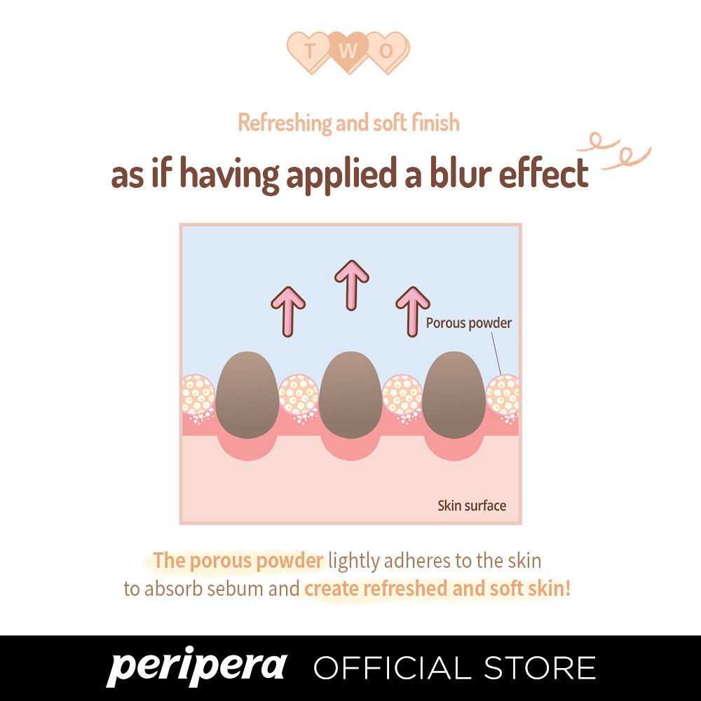 Phấn phủ Peripera 10g dạng nén kiểm soát dầu | BigBuy360 - bigbuy360.vn