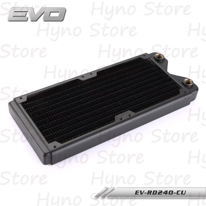 EVO RD240-CU Két nước làm mát giá rẻ Tản nhiệt nước custom - Hyno Store