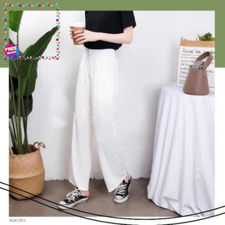 Quần Culottes chất vải Đũi