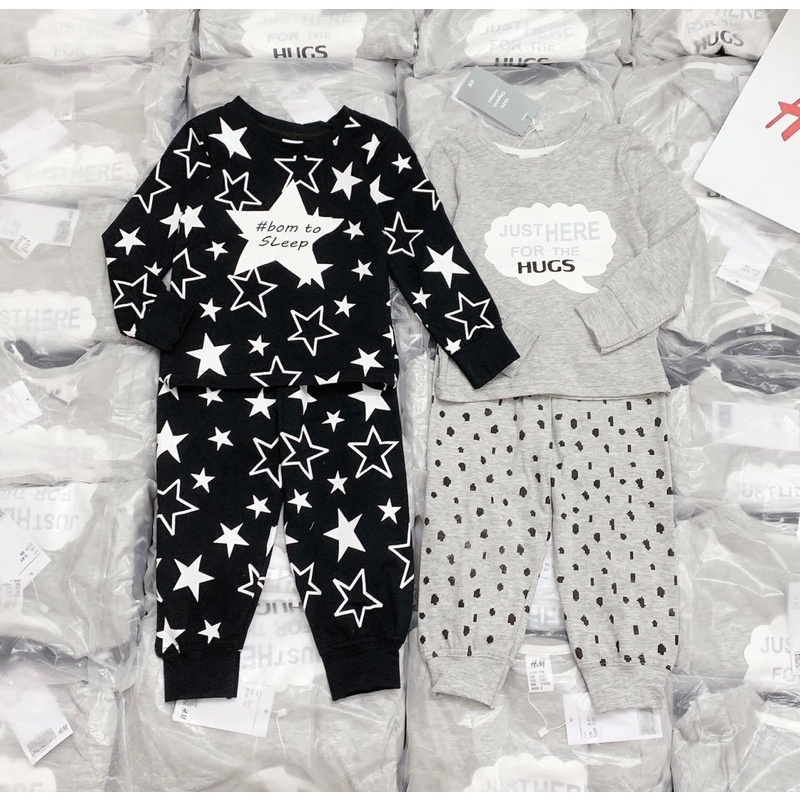 Set 2 bộ cotton bé trai