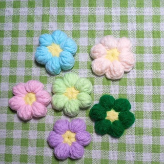 Hoa Len Mini Làm Túi Xách, Áo Handmade Nhiều Màu
