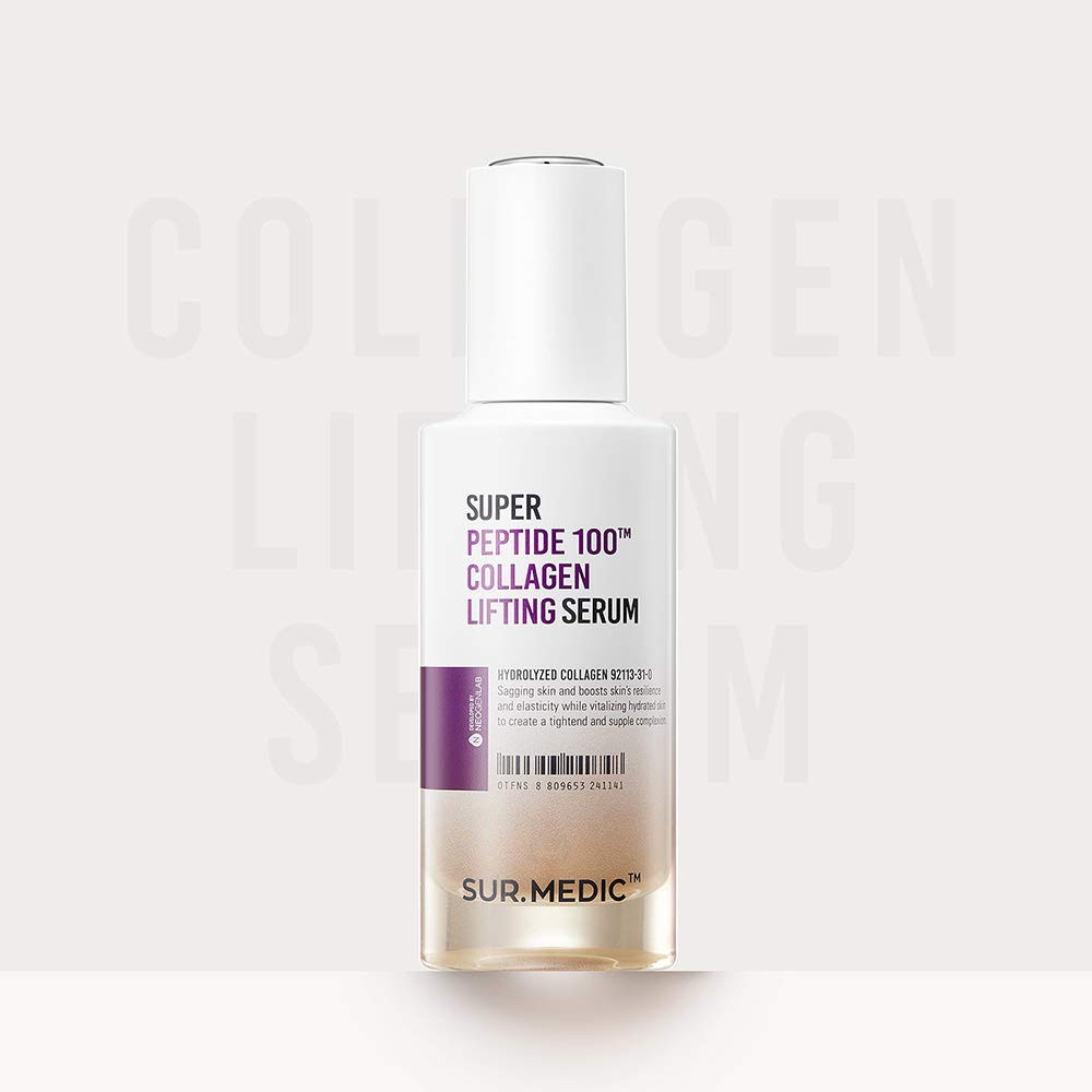 Tinh Chất Collagen Giúp Săn Chắc Da, Ngăn Ngừa Lão Hoá Sur.medic+ Super Peptide 100tm Collagen Lifting Serum 50ml