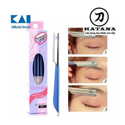Dao Cạo Lông Mày, Lông Mặt Cho Nữ Kai Groom! Eyebrow Razor 7g