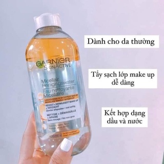Nước tẩy trang Garnier Pháp 400ml