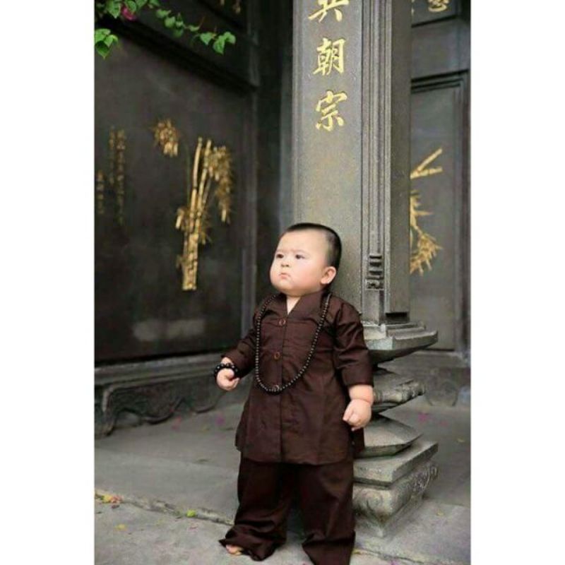 Đồ  lam đi chùa  cho bé