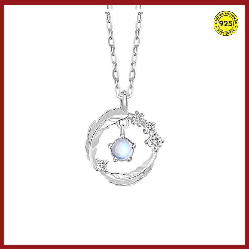 Vòng cổ Mặt Đá Mặt Trăng Cho Nữ Mới