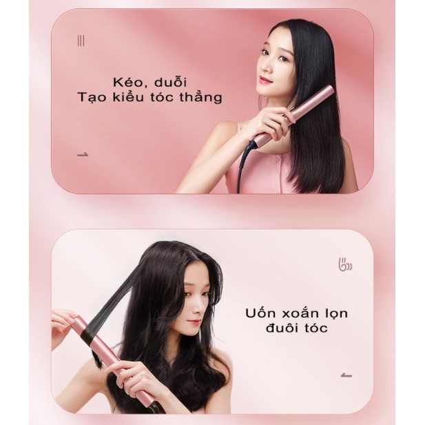 Hoả tốc | Máy uốn tóc | Máy duỗi tóc đa năng Xiaomi Showsee E2 | MIHOANGGIA