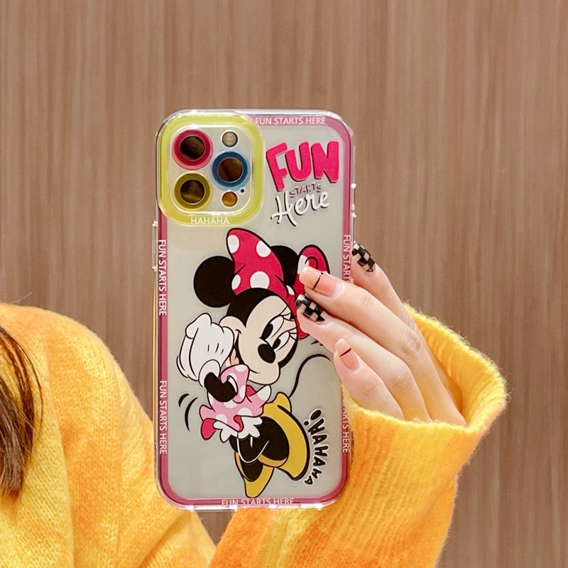 Ốp Điện Thoại Silicon Họa Tiết Hoạt Hình Nhảy Múa Cho IPhone 12 13 11 Pro Max X Xs Max Xr 9078