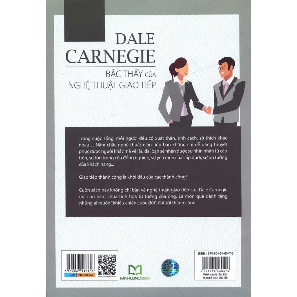 Sách - Dale Carnegie - Bậc thầy của nghệ thuật giao tiếp (Bìa cứng)