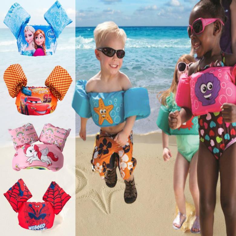 🎁DEAL SỐC HÈ 2021🎁 Áo Phao Bơi Trẻ Em, Áo Phao Nâng Đỡ Ngực Kèm Phao Tay Cho Bé 👙