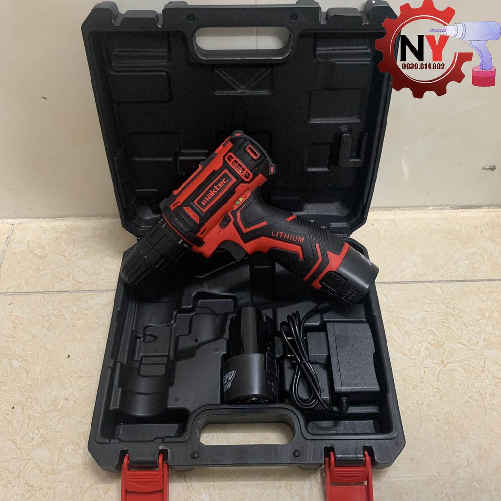 MÁY KHOAN PIN MAKTEC 12V VẶN VÍT BẮN TÔN CẦM TAY
