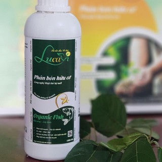 Phân bón hữu cơ vi sinh Lucavi 1L - phù hợp với rau màu, cây ăn quả