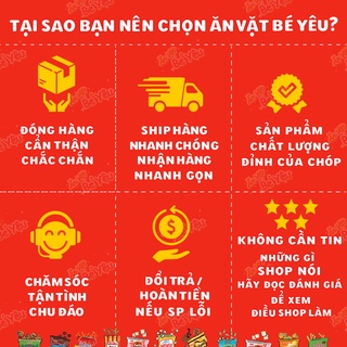 5 gói bim bim Oishi snack tôm miếng 32g