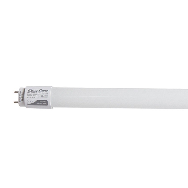 đèn tuýp LED  T8  1,2 m 18 w thủy tinh RẠNG ĐÔNG -Bộ đèn tuýp led rạng đông