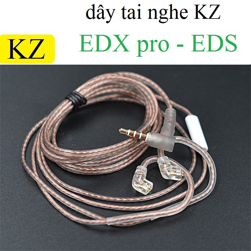 dây tai nghe có mic cho tai nghe KZ (EDX pro, EDS)