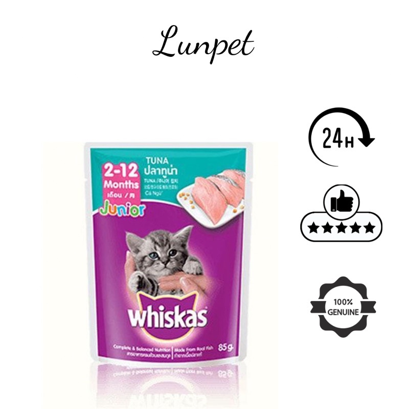 combo 24 gói pate whiskas cho mèo 85g