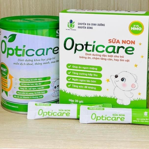 ❤️MUA 1 TẶNG 2❤️ SỮA NON OPTICARE HỘP 30 GÓI - 2g/gói - Giúp bé ăn ngon, hết bón,tăng cân, tăng đề kháng