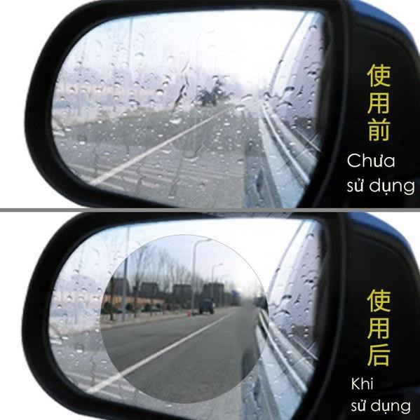 TẤM DÁN CHỐNG NƯỚC GƯƠNG CHIẾU HẬU Ô TÔ - HV Store 971