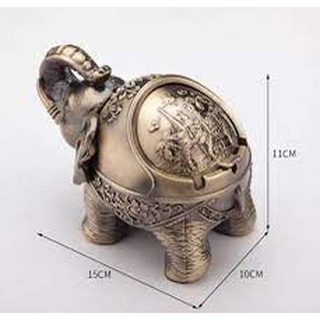 Gạt tàn voi đồng xanh
