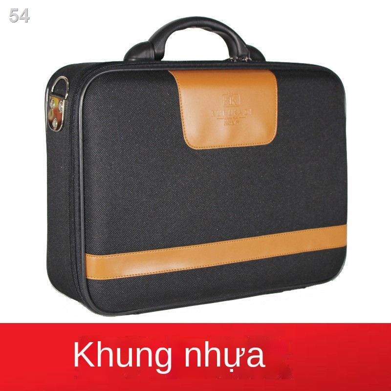 （Hộp kéo）Hộp mật khẩu xách tay Lulu Kaidi đựng tài liệu kinh doanh công cụ vali nhỏ túi nam 14 inch
