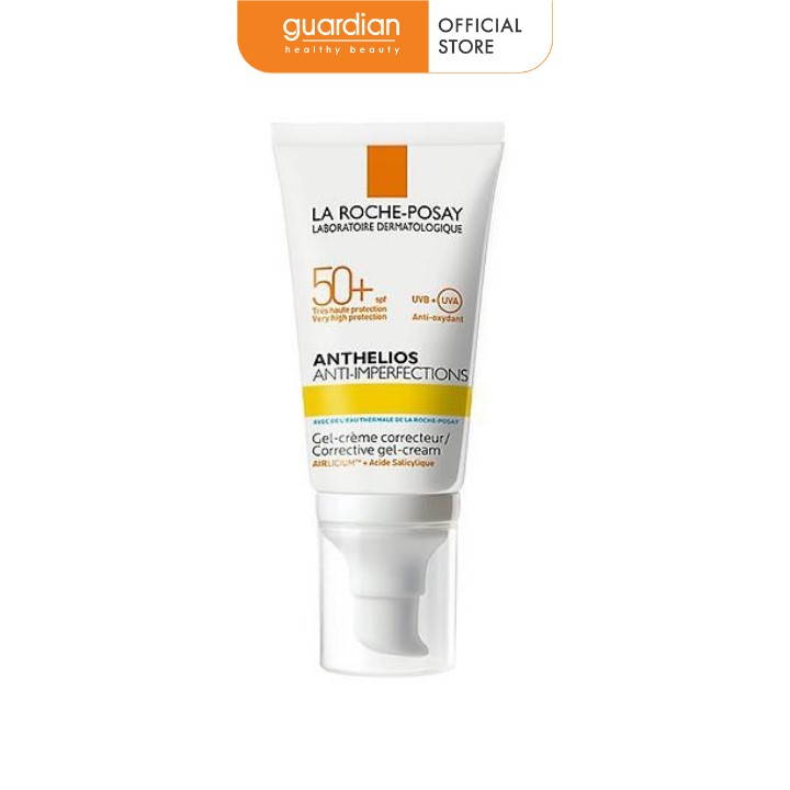 Kem chống nắng cho da bóng dầu dễ nổi mụn La Roche-Posay Anthelios Anti-Imperfections SPF 50+ (50ml)