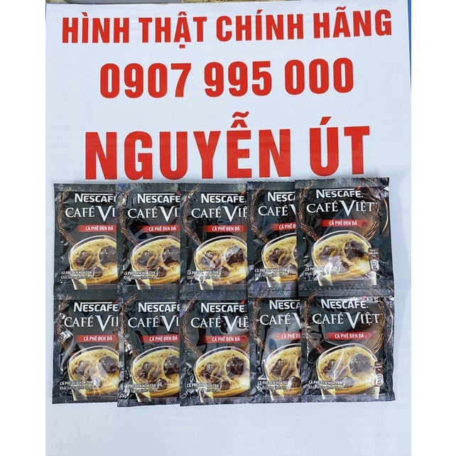 nescafe cafe việt đen đá dây 10 gói x 16g