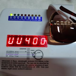 Mắt kính đã test uv nam quyên